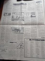 Halka Ve Olaylara Tercüman Gazetesi - 14 Ocak 1972 - Ahmet Kabaklı -  Tarık Buğra - Rauf Tamer - 21 Federasyon Başkanı İlk Defa Biraraya Geldi - Cemal Kamacı - Hakkı Sözen - Vergiler Yeniden Gözden Geçirilecek - THY Genel Müdürü İhsan Göksaran Cide'de - İsmet İnönü Çıplak Adamdan Nasıl Vergi Alınır - Anasol'un Daha Büyük Modellerinin İmali İçin Yeni Anlaşma Yapıldı