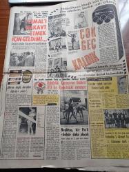 Halka Ve Olaylara Tercüman - 20 Ocak 1972 - Ahmet Kabaklı - Tarık Buğra - Rauf Tamer - Fransız Picone Dedi Ki Cemal Kamacı'yı Nakavt Etmek İçin Geldim - Münih Olimpiyatları- Marmara Adası Kuzeyinde Karaya Oturan Rus Gemisindeki Gizli Ve Önemli Evraklar Yakıldı - Nihat Erim Paris'te - Reklamcılara Göre Türk TV'si Henüz Güçlü İlan Aracı Değil -  Deniz Gezmiş'in 15 Arkadaşı 4 Şubat'ta Yargılanıyor