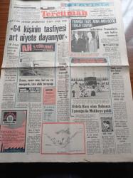 Halka Ve Olaylara Tercüman Gazetesi - 21 Ocak 1972 - Münih Olimpiyatları- Cemal Kamacı -  Rektörlük Kupasında İTÜ Şampiyon Oldu - - Ahmet Kabaklı - Tarık Buğra - Rauf Tamer - Fransa Füze Atan Avcı Botu Teklif Ediyor -  CHP Ankara Kongresine İsmet İnönü De Katılıyor - Sıkıyönetim 2 Ay Daha Uzatılacak - Soğuk Petrol Boru Hattını Patlattı