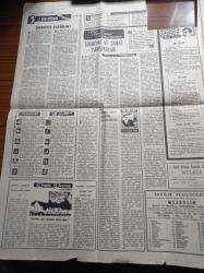 Halka Ve Olaylara Tercüman Gazetesi - 21 Ocak 1972 - Münih Olimpiyatları- Cemal Kamacı -  Rektörlük Kupasında İTÜ Şampiyon Oldu - - Ahmet Kabaklı - Tarık Buğra - Rauf Tamer - Fransa Füze Atan Avcı Botu Teklif Ediyor -  CHP Ankara Kongresine İsmet İnönü De Katılıyor - Sıkıyönetim 2 Ay Daha Uzatılacak - Soğuk Petrol Boru Hattını Patlattı