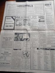 Halka Ve Olaylara Tercüman Gazetesi - 21 Ocak 1972 - Münih Olimpiyatları- Cemal Kamacı -  Rektörlük Kupasında İTÜ Şampiyon Oldu - - Ahmet Kabaklı - Tarık Buğra - Rauf Tamer - Fransa Füze Atan Avcı Botu Teklif Ediyor -  CHP Ankara Kongresine İsmet İnönü De Katılıyor - Sıkıyönetim 2 Ay Daha Uzatılacak - Soğuk Petrol Boru Hattını Patlattı