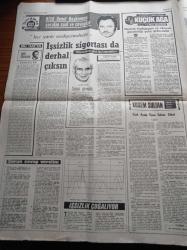 Halka Ve Olaylara Tercüman Gazetesi - 21 Ocak 1972 - Münih Olimpiyatları- Cemal Kamacı -  Rektörlük Kupasında İTÜ Şampiyon Oldu - - Ahmet Kabaklı - Tarık Buğra - Rauf Tamer - Fransa Füze Atan Avcı Botu Teklif Ediyor -  CHP Ankara Kongresine İsmet İnönü De Katılıyor - Sıkıyönetim 2 Ay Daha Uzatılacak - Soğuk Petrol Boru Hattını Patlattı