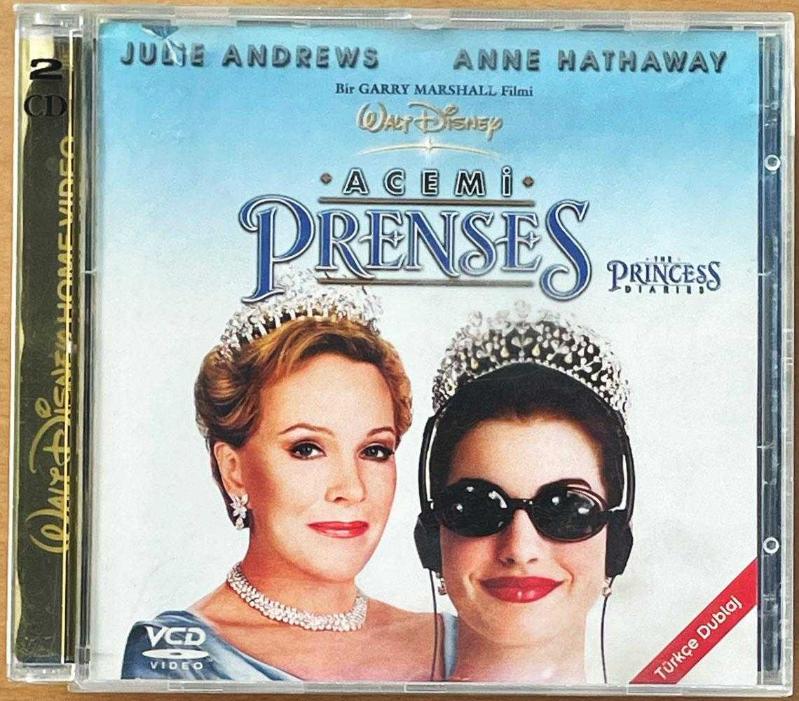 Acemi Prenses The Princess Diaries 2001 Orijinal VCD Film  