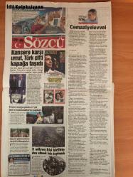 Sözcü Gazetesi, 18 Ocak 2023, Uğur Dündar, Soner Yalçın, Saygı Öztürk, Necati Doğru, Yılmaz Özdil, Emin Çölasan, İmamoğlu'na Bu Kez de 