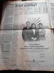 Güneş Gazetesi - 20 Nisan 1987 - Beşiktaş 13 Yılda 9 Gol Atabildiği Trabzonspor'a 90 Dakikada 3 Gol Attı - Ali Sami Alkış - Şansal Büyüka - Sudan Projeler - Türbanlı Sınav - Selim Egeli İle Diyalog - Çölün Yalnız Adamı Muhammer Kaddafi - Turgut Özal İpin Ucunu Kaçırdı - Hüsamettin Cindoruk Komünist Ve Şeriatçı Partiye Karşıyız
