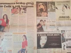 Kelebek Magazin Gazetesi - 17 Şubat 2006 - Yalçın Ayaydın - Kürşat Tüzmen - Süleyman Orakçıoğlu - Adnan Şenses - Ebru Gündeş - Çelik Erişçi - Buket Saygı - Birol Güven - Monique Benardete - Jeri Benardete - Hatice Süren - Kubilay Keskin - Ferhat Göçer - Ebru Çapa - Beste Bereker - Yurtsan Atakan - Murat Cevahir - Emre Bahçıvan - Fahrettin Aslan - Sorumsuzca Bırakıp Gittiği İçin Çelik'e Çok Kızgınım - Güzin Abla - Sahrap Soysal - Suna Dumankaya - Helena Christensen - Jessica Simpson - Onur Baştürk - Jennifer Lopez - Marc Anthony - Ashley Olsen - Mary KAte Olsen - Penelope Cruz -i - Tam Takım Gazete