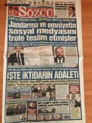 Sözcü Gazetesi, 13 Ocak 2023,  Ahmet Akpınar, Ali Mahir Başarır, Aytunç Erkin, Boner Yalçın, Deniz Ayhan, Deniz Zeyrek, Emin Çolaşan, Mecall Doğru, Ruhat Mengi, Zeynep Cüneyt Tilmaz, Okan Gaytancıoğlu, Yılmaz Özpis, İYİ Parti Lideri Meral Akşener Hastaneye Kaldırıldı, Devlet Ciddiyeti Kalmayınca, İktidarın Adaleti, Akşener, CHP'li Özgür Özel, Ahmet Akpınar, Arasındaki Fırtınalı Aşkta Son Perde, Başakşehir, Beşiktaş İle Weghorst İmza Attı, Cimbom, Yiğidolar'a 600 Bin Euro Artı Emre Taşdemir'i Bonservisiyle Verecek, Cumartesi Maçlarında Son Durum, Dee Bost Ayrılıyor, Deniz Ayhan, Fenerbahçe, Galatasaray, Güçle Yönetmek!, Hatayspor, İstanbulspor, İyi Parti Lideri Meral Akşener Hastaneye Kaldırıldı, Konyaspor