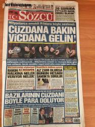 Sözcü Gazetesi, 3 Ocak 2023,  Yaşar Karaağaç, Osman Kavala'nın Dava Arkadaşları, İmamoğlu Raporu, İhbarlar, Kadınlar 90 Km Uzağa Gidebilir Mi?, 578 Sayfalık, Rahm RAN Yazdı, Soner Yalçın Yazdı, Bayg Öztork Yazdı, Aydın Eskin Yazdı, Yılmaz Özbil Yazdı, EYT'liler Nasıl Emekli Olacak?, Türkiye Emekliler Derneği, Umut Halı, Meler, Atilla Karaoğlan, Zorbay Küçük, Ali Koç, Miha Zajc, Altay Bayındır, Kazım Ergün, Romain Saiss, Çağlar Söyüncü, Montero, Beşiktaş, Kaan Ayhan, Jorge Jesus, Yusuf Yazıcı, Britt Assombalonga, Mesut Özil, Dejan Lovren, Erdem Ergoden,  MHK'dan 17. Hafta Hakemlerine Fenerbahçe-Galatasaray Makyajı, Fenerbahçe'de İç Transfer Görüşmelerine Hız Verildi, Rakamlar Belli, Fenerbahçe'de Sözleşme Uzatma Görüşmeleri