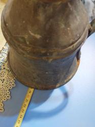 Osmanlı dönem, mevlevi sikke'li Bakır İbrik, İster dekorluk, ister kullanımlık. Patinesini almış muhteşem  görseli olan Antika eski Bakır ibrik..