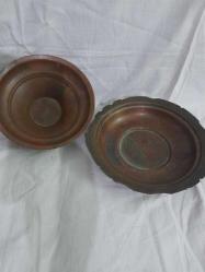 ANTİKA -BAKIR SUNUMLUK PİLAVLIK 18 CM ÇAP