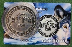 TÜRK KÜLTÜR SERİSİ GÖKBÖRÜ (KALAY ESKİTME) SERTİFİKALI ÇİL+++ KAPSÜL KAPAMADA