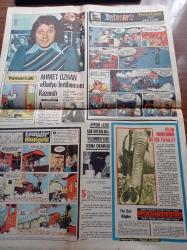 Tercüman İnci Gazetesi - 19 Mart 1974 - İlk Beş Yarışmasının Sonuçları - Hülya Koçyiğit - Cüneyt Arkın - Bedia Akartürk - Emel Sayın - Nuri Sesigüzel - Ajda Pekkan - Barış Manço - Yıldız Kenter - Müşfik Kenter - Hüzün Kayalıkları Foto Roman - Saadet Sun - Mafia Paris'te - Alain Delon - Charles Bronson - Elizabeth Taylor - Brigitte Bardot - Catherine Deneuve