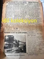 KÜTAHYA HAKİKAT  GAZETESİ YEREL TAŞRA BASINI--- 10 Ekim 1951 Yıl :1 SAYI :21--- D.P Kongresi --Türkiye Şeker Fabrikaları Sayın Başkanlığına ---Genç çiftçiler için traktör kursları ---Un randımanı  serbest dolayısıyla --Lüzumsuz Ajans ve cemiyetleri ortadan kaldırılmalıdır --Marshall planının Türkiye de  petrol sanayinin gelişmesi için  yapmakta olduğu yardım --Rangoon 'dan Türk Tütünü İçin Talepler Var --Türkiye ile Pakistan Arasında Ticaret  Anlaşması --Kuzey Atlantik Paktı Resmi Şahsıyeti  Kollektif Emniyet Sahasında  İlerleme Müşahede Ediyor --Karabük demir ve çelik sanayi