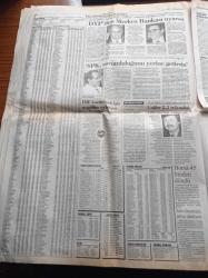 Cumhuriyet Gazetesi - 8 Nisan 1995 - Kurucusu Yunus Nadi - Muzaffer İlhan Erdost - Ataol Behramoğlu - Toktamış Ateş - İlhan Selçuk - Edip Akbayram - Beşiktaş Kulübü Başkanı 400 Milyar Arıyor - Uche - Korsan Maç Yayını - Gazi Mahallesi Olayları - Kuzey Irak'ta Geriye Sayım - ÖSS'ye Bir Gün Kaldı - Aziz Nesin'e Sıkı Koruma - Gümrük Birliği Tehlikeye Girdi - Tansu Çiller - Erdal İnönü