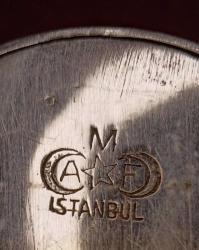 İŞ BANKASI KUMBARASI;1950 Lİ YILLARIN KUMBARASI.SERİ NUMARALI VE AY YILDIZ İSTANBUL DAMGALI 846