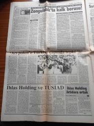 Aydınlık Gazetesi - 8 Nisan 1994 - Doğu Perinçek -  Ferit İlsever - Horzum'a Kaptırılan Para Demir Çelik'i Kâra Geçirirdi - Refah Partili Belediye 500 İşçi Çıkardı - Petlas İşçisi Ankara Yolunda - İhlas Holding Ve TÜSİAD - Gebze'de Fabrikalar Patlamaya Hazır - Beşiktaş Teknik Direktörü Christoph Daum Beşiktaş'ı Seneye Süper Yapacağım - Monica Seles Tenisi Bıraktı