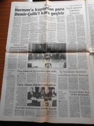 Aydınlık Gazetesi - 8 Nisan 1994 - Doğu Perinçek -  Ferit İlsever - Horzum'a Kaptırılan Para Demir Çelik'i Kâra Geçirirdi - Refah Partili Belediye 500 İşçi Çıkardı - Petlas İşçisi Ankara Yolunda - İhlas Holding Ve TÜSİAD - Gebze'de Fabrikalar Patlamaya Hazır - Beşiktaş Teknik Direktörü Christoph Daum Beşiktaş'ı Seneye Süper Yapacağım - Monica Seles Tenisi Bıraktı