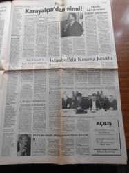 Aydınlık Gazetesi - 8 Nisan 1994 - Doğu Perinçek -  Ferit İlsever - Horzum'a Kaptırılan Para Demir Çelik'i Kâra Geçirirdi - Refah Partili Belediye 500 İşçi Çıkardı - Petlas İşçisi Ankara Yolunda - İhlas Holding Ve TÜSİAD - Gebze'de Fabrikalar Patlamaya Hazır - Beşiktaş Teknik Direktörü Christoph Daum Beşiktaş'ı Seneye Süper Yapacağım - Monica Seles Tenisi Bıraktı