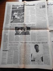 Aydınlık Gazetesi - 8 Nisan 1994 - Doğu Perinçek -  Ferit İlsever - Horzum'a Kaptırılan Para Demir Çelik'i Kâra Geçirirdi - Refah Partili Belediye 500 İşçi Çıkardı - Petlas İşçisi Ankara Yolunda - İhlas Holding Ve TÜSİAD - Gebze'de Fabrikalar Patlamaya Hazır - Beşiktaş Teknik Direktörü Christoph Daum Beşiktaş'ı Seneye Süper Yapacağım - Monica Seles Tenisi Bıraktı