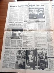 Aydınlık Gazetesi - 11 Nisan 1994 - Sakıp Sabancı Tansu Çiller Hükümetini Desteklemeliyiz - Alpay Beşiktaş'a Sergen Yalçın Sayesinde Geldim -  Jean Pierre Papin'e Talip Çıktı - Banker Kastelli  Sermaye Halkın Sırtından Geçiniyor - Tekel İşçileri Toplu Eylemde - Haftanın Eylem Takvimi - İşçi Partisi - Hava Kuvvetleri Eski Komutanı Orgeneral Safter Necioğlu Petlas'ın Kapatılması Hakkında Aydınlık'a Konuştu - Ferit İlsever - Dedeman Oteli - Zonguldak'a Karşı Bosna Tertibi