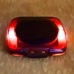 VINTAGE BAĞA GÖRÜNÜMLÜ AKRİLİK , PİLLİ IŞIKLI PUDRİYER HONG KONG