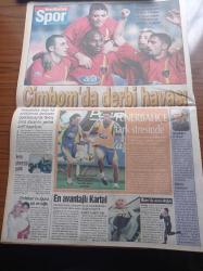 Yeni Şafak Gazetesi - 4 Kasım 2002 - Ak Parti Kazandı Milletin Zaferi - Recep Tayyip Erdoğan - Bülent Ecevit İntihar Ettik - Tarihi Tasfiye Bülent Ecevit Mesut Yılmaz Devlet Bahçeli Ve Tansu Çiller Artık TBMM Dışında - Devlet Bahçeli'den Örnek Davranış - İl İl Seçim Sonuçları - Cem Uzan - Genç Parti - DEHAP - Galatasaray Fenerbahçe İle Derbi Maçının Havasına Girdi- Fenerbahçe'de Fark Stresi