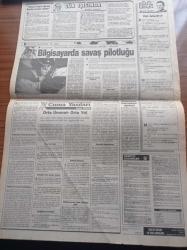 Halka Ve Olaylara Tercüman Gazetesi - 15 Şubat 1991 - Ahmet Kabaklı - Rauf Tamer - Bugün 15 Şubat Körfez Savaşı'ndan 1 Ay Doldu - NATO'da 2. Cephe Endişesi - Irak lideri Saddam Hüseyin Sivillerin Öldürülmesini Propaganda Amaçlı Kullandı - Yıldırım Akbulut Seçime ANAP Karar Verir - Semra Özal Aday - Saddam Hüseyin'i Yakalayana 80 Milyar - Kirk Douglas Ağır Yaralı - Körfez Savaşı Ve Türk ekonomisi