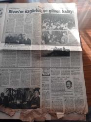 Aydınlık Gazetesi - 22 Mart 1994 - Hepsinin Fikir Babası ABD Eski Dışişleri Bakanı Baker - Ferit İlsever - 25 Sanıklı Dev Sol Davasında 5 Tahliye - Bedri Yağan - Cemalettin Kaplan'a Gıyabi Tutuklama - Güneydoğu'da Silah Gölgesinde Nevruz - İşte Metropol Beyrut'un Sonu - Trabzonspor Lige Renk Getirdi - Sivas Katliamı - Recep Tayyip Erdoğan - Bedrettin Dalan - Zülfü Livaneli - Hasret Gültekin'i Andık