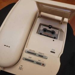 TELESEKRETER KAYITLI TELEFON. KÜÇÜK KASETLİ.