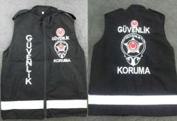 YAZILAR NAKIS ISLEME-BAY,BAYAN,ÖZEL GÜVENLİK-KORUMA YELEĞİ AL - SIVILE SATILMAZ