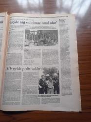 Aydınlık Gazetesi - 20 Haziran 1999 - Kurucusu Şefik Hüsnü - Doğu Perinçek - Özbek Darbesinde Fettullah Gülen Parmağı - haftanın Konuğu Osman Şengezer - 28 Şubat'a Balans Ayarı Haziran 98 Washington Mutabakatını Açıklıyoruz - Kitle Hareketi Geliyor Eksen SSK- İşçi Partisi Kurultayı Sosyalistler Ve Kemalistler Altı Ok'u Tartıştı - Alman İstihbaratçının PKK Değerlendirmesi