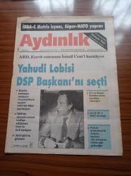 Aydınlık Gazetesi - 12 Aralık 1999 - Kurucusu Şefik Hüsnü - Doğu Perinçek - İBDA-C Metris İsyanı Süper NATO Yapımı - Haftanın Konuğu Hüseyin Yeşil - ABD Bülent Ecevit Sonrasına İsmail Cem'i Hazırlıyor - Yahudi Lobisi DSP Başkanını Seçti - Çin Ve Rusya Bundan Sonra Biz Dikte Edeceğiz - Çevik Bir'e NAZİ Desteği - Pamuk Üreticilerinin Ankara Baskını Bir Dahakine Efeler Gibi Geleceğiz - Salih Mirzabeyoğlu - Türk İş'te Bayram Meral'in Ekibi Kazandı