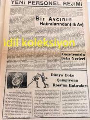 İSTANBUL VAKİT GAZETESİ YEREL TAŞRA BASINI ----23 Temmuz 1962 Yıl :43 Sayı :13094--Kar Getiren iktisadi Devlet Teşekkürlerinden  Bir Kısmını Özel Sektör 'e Nakletmek --Bir Ziyaretin Manası :Asım Us--Kıbrıs Türkleri ile Rumları  Arasındaki Münasebetleri  Baltalayan Esas Sebepler ---Dr. F.K Gökay :H.Süha Gezgin --Asıl Büyük Dava --Kalkınma ve özel  teşebbüs --Sun'i Gübre Kararnamesi --Amerikan Demokrasisinden Bir Örnek --Asım Us 'un 1937 Hatıra Notları --Dünya Boks Şampiyonu Ross 'un Hatıraları --Doiş Memleketlerden Türkiye 'ye Gelerek Avlanmak İsteyenlerin Sayısı Günden Güne Artıyor ---Aydın Valisi Doğan Uluergüven Nazilli de