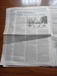 Aydınlık Gazetesi - 1 Nisan 1995 - Kurucusu Şefik Hüsnü - Doğu Perinçek - Haftanın Konuğu Çekmeköy'de Sol Güçbirliği'nin Muhtarları - Kılıçlar Çekildi Amerikancılar Zor Durumda - Tansu Çiller - Grossman - Süleyman Demirel - Hikmet Çetin - Erdal İnönü - İsmail Hakkı Karadayı - İstanbul Valisi Hayri Kozakçıoğlu - Latife Karaman Cinayeti - Faşistler Ümit Kaftancıoğlu'nu 15 Yıl Önce Öldürmüştü