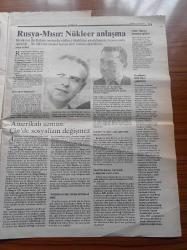 Aydınlık Gazetesi - 1 Nisan 1995 - Kurucusu Şefik Hüsnü - Doğu Perinçek - Haftanın Konuğu Çekmeköy'de Sol Güçbirliği'nin Muhtarları - Kılıçlar Çekildi Amerikancılar Zor Durumda - Tansu Çiller - Grossman - Süleyman Demirel - Hikmet Çetin - Erdal İnönü - İsmail Hakkı Karadayı - İstanbul Valisi Hayri Kozakçıoğlu - Latife Karaman Cinayeti - Faşistler Ümit Kaftancıoğlu'nu 15 Yıl Önce Öldürmüştü