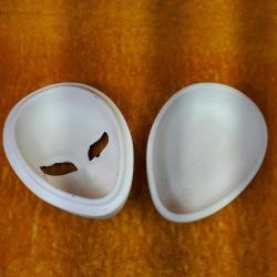 VINTAGE EL BOYAMA VENEDİK MASK FORMLU KAPAKLI PORSELEN KUTU MADE IN ITALY