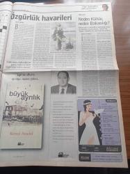 Radikal İki Gazetesi - 6 Nisan 2003 - Kadir İnanır - Türkan Şoray - Piyasa Tetikçileri - Medya ve Savaş - Kathy Bates Hiç Ödün Vermediği Tombulluğuyla Orta Yaşında Star Olmayı Başardı - Yıldırım Türker - Ahmet İnsel - Oray Eğin - Elif Safak- Fuat Keyman - Kürt Anasını Görmesin - Mehmet Ali Birand