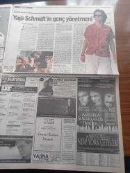 Radikal İki Gazetesi - 6 Nisan 2003 - Kadir İnanır - Türkan Şoray - Piyasa Tetikçileri - Medya ve Savaş - Kathy Bates Hiç Ödün Vermediği Tombulluğuyla Orta Yaşında Star Olmayı Başardı - Yıldırım Türker - Ahmet İnsel - Oray Eğin - Elif Safak- Fuat Keyman - Kürt Anasını Görmesin - Mehmet Ali Birand