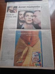 Radikal İki Gazetesi - 6 Nisan 2003 - Kadir İnanır - Türkan Şoray - Piyasa Tetikçileri - Medya ve Savaş - Kathy Bates Hiç Ödün Vermediği Tombulluğuyla Orta Yaşında Star Olmayı Başardı - Yıldırım Türker - Ahmet İnsel - Oray Eğin - Elif Safak- Fuat Keyman - Kürt Anasını Görmesin - Mehmet Ali Birand
