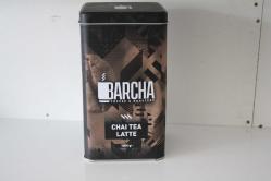 BARCHA KAHVE KUTUSU TENEKE   (KAPI RAF