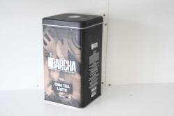 BARCHA KAHVE KUTUSU TENEKE   (KAPI RAF