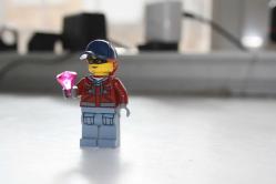 LOT.8 » ORJİNAL LEGO FİGÜR OYUNCAK  DETAYLAR RESIMLERDE (CD ODA KUTU