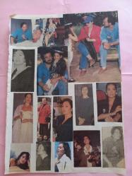 Türkan Şoray ve kızı Yağmur Ünal-Cihan Ünal Çeşitli Gazete Dergi ve Haber Sayfalarından kesilmiş 23 adet fotoğraflı 20*30cm ebadında arkalı önlü boş kağıda yapıştırılmıştır.