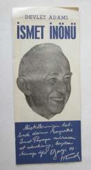 İsmet İnönü + EK (Efemera)