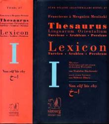 Thesaurus Linguarum Orientalium Turcicae - Arabico - Persicum Lexicon / Meninski Sözlüğü Cilt 1- 6 [TAKIM]