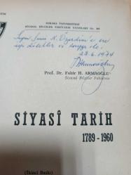 Siyasi Tarih 1789 - 1960 [İMZALI]