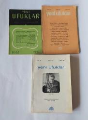 YENİ UFUKLAR Aylık Sanat, Düşünce Dergisi, 1956 - 1975, Sayı: 30(346) - 265 [35 ADET]
