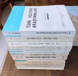 TÜRK KÜLTÜRÜ ARAŞTIRMALARI, 1964 - 1995, Cilt: I - XXXII / 1 - 33 [15 ADET]