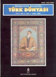 ANAYURTTAN ATAYURDA TÜRK DÜNYASI Üç Aylık Bilim Kültür ve Araştırma Dergisi, 1992 - 2002, Sayı: 1, 3, 4, 5, 6, 7, 9, 11, 15, 23  [10 ADET]