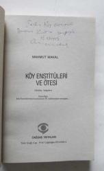 Köy Enstitüleri ve Ötesi [İMZALI] / Anılar, Belgeler